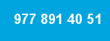 977 891 40 51 977 891 40 51